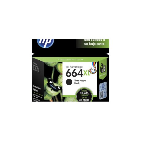 CARTUCHO DE TINTA 664XL NEGRO