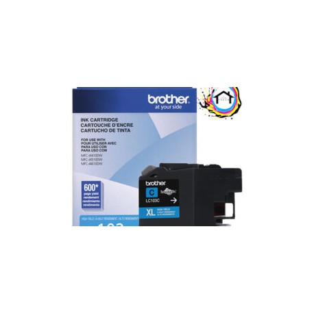CARTUCHO DE TINTA BROTHER LC103C/CYAN