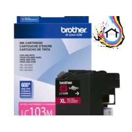 CARTUCHO DE TINTA BROTHER LC103M/ MAGENTA