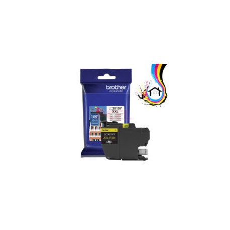 CARTUCHO DE TINTA BROTHER LC3019 AMARILLO