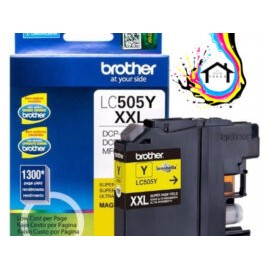 CARTUCHO DE TINTA BROTHER LC505Y/ AMARILLO
