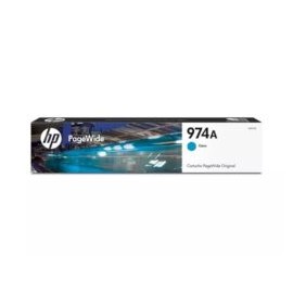 Cartucho de Tinta HP 974A Cian Pagewide Original