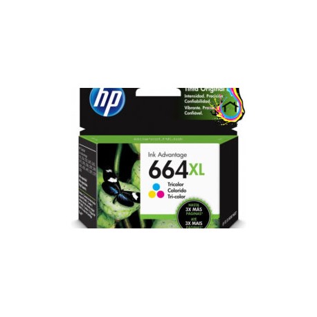 CARTUCHO HP 664XL COLOR