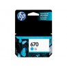 CARTUCHO HP 670 CYAN CZ114AL
