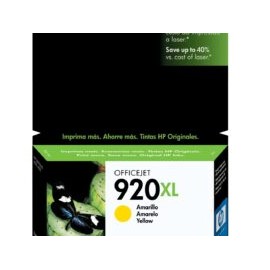 Cartucho HP 920XL Amarillo CD974A