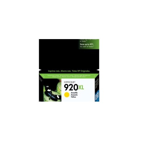 Cartucho HP 920XL Amarillo CD974A
