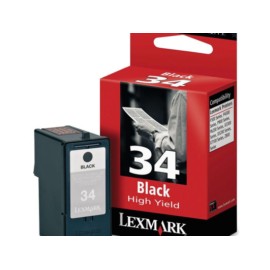 Cartucho Lexmark 34 Negro