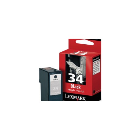 Cartucho Lexmark 34 Negro