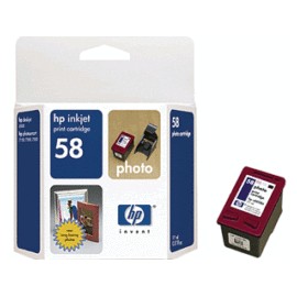 HP 58 C6658AL FOTOGRAFICO CYAN MAGENTA NEGRO
