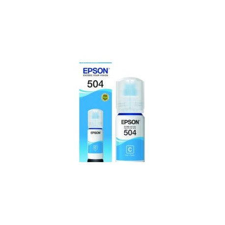 TINTA EPSON T504  CYAN