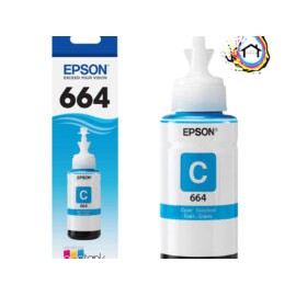 TINTA EPSON T664 CYAN ORIGINAL