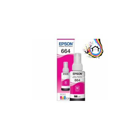 TINTA EPSON T664 MAGENTA ORIGINAL