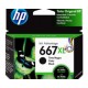 Tinta hp 667xl negro