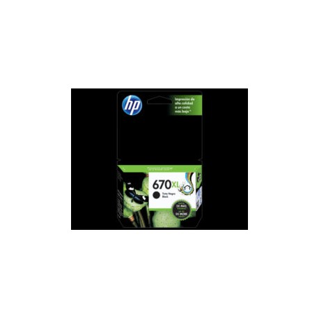 TINTA HP 670XL NEGRO