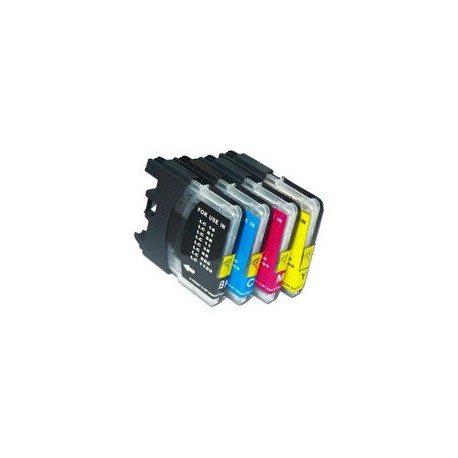 Cartucho compatible Brother LC61BK Negro