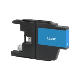 Cartucho compatible Brother LC75C Cyan