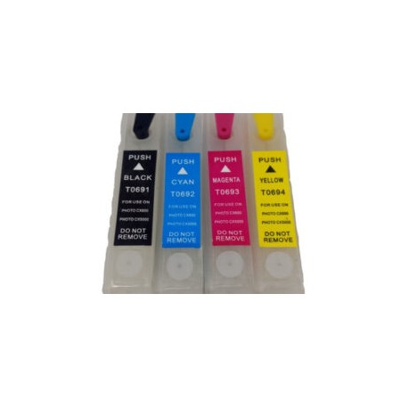 Cartucho compatible Epson T0694 Amarillo