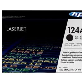 Toner HP Original 124A Negro Q6000A