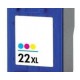 Cartucho compatible hp 22XL Color