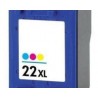 Cartucho compatible hp 22XL Color
