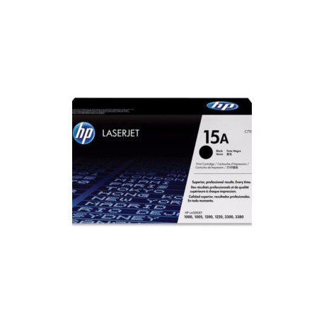 Toner HP Original 15A Negro