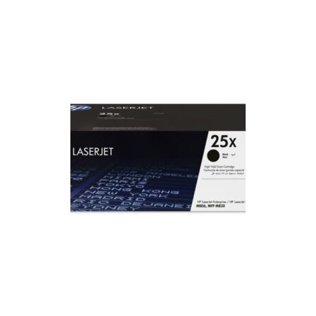 Toner HP Original 25X Negro