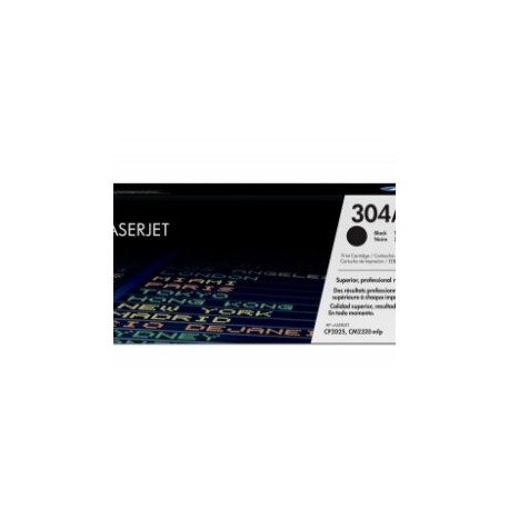 Toner HP Original 304A Negro CC530A