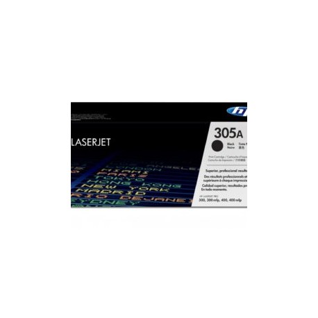 Toner HP Original 305A Negro CE410A