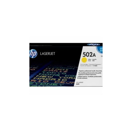 Toner HP Original 502A Amarillo