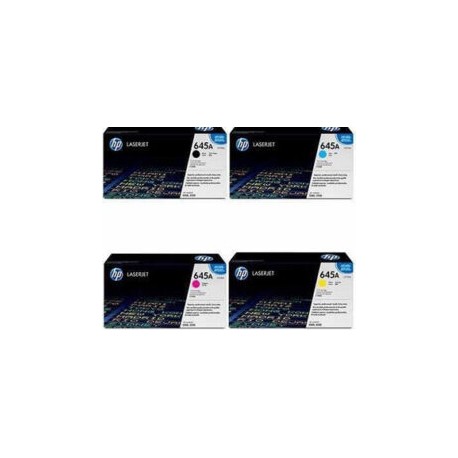 Toner HP Original 645A Negro