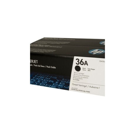 Toner HP Original Dual 36A Negro