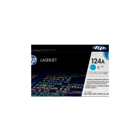 Toner HP Original Q6001A 124A Cyan