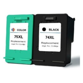 Cartucho compatible hp 74XL Negro CB336WL