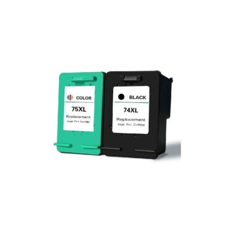 Cartucho compatible hp 74XL Negro CB336WL